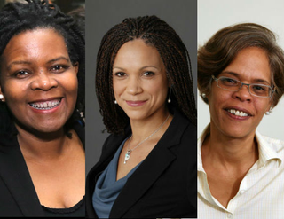 Annette Gordon-Reed (Neilson Barnard/Getty Images); Melissa Harris-Perry (tv.msnbc.com); Amy Wilkins (slif.org)
